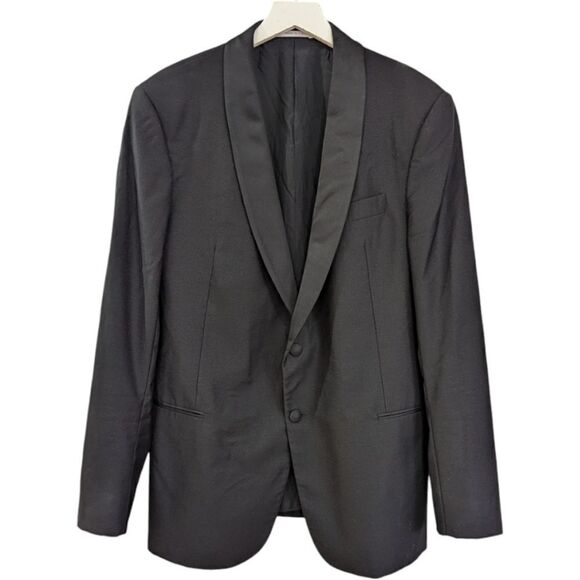 Armani Collezioni Other - ARMANI COLLEZIONI Sartorial Men's Slim 38R Tuxedo Blazer Wool & Silk in Black